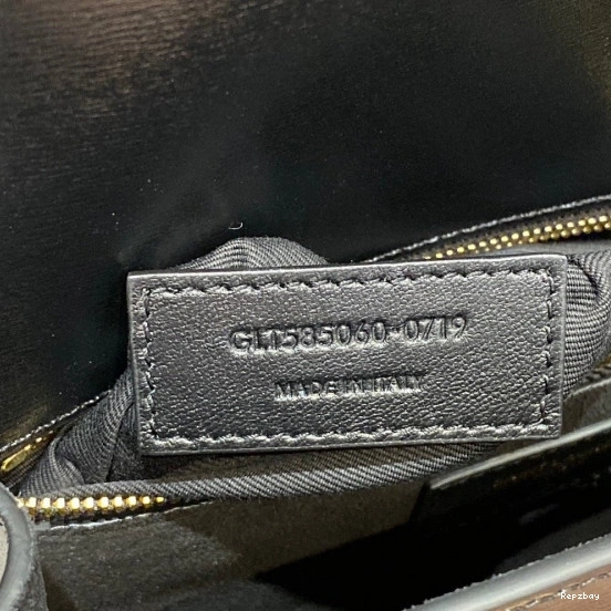 Repzbay REP YSL LEATHER SATCHEL IN CARRE SMOOTH LOULOU 0814